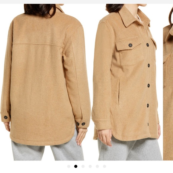 Thread & Supply Shirt Jacket - NWT - Size XL - Camel - Picture 9 of 10